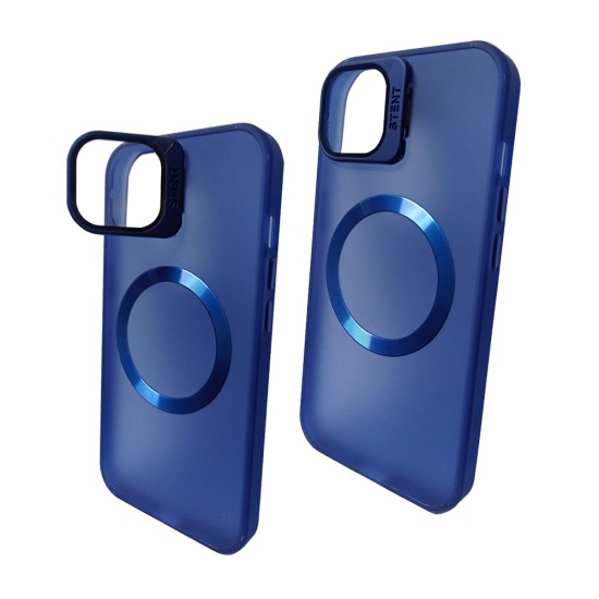 Silicone Fusion Protection Case for Apple iPhone 14 Blue